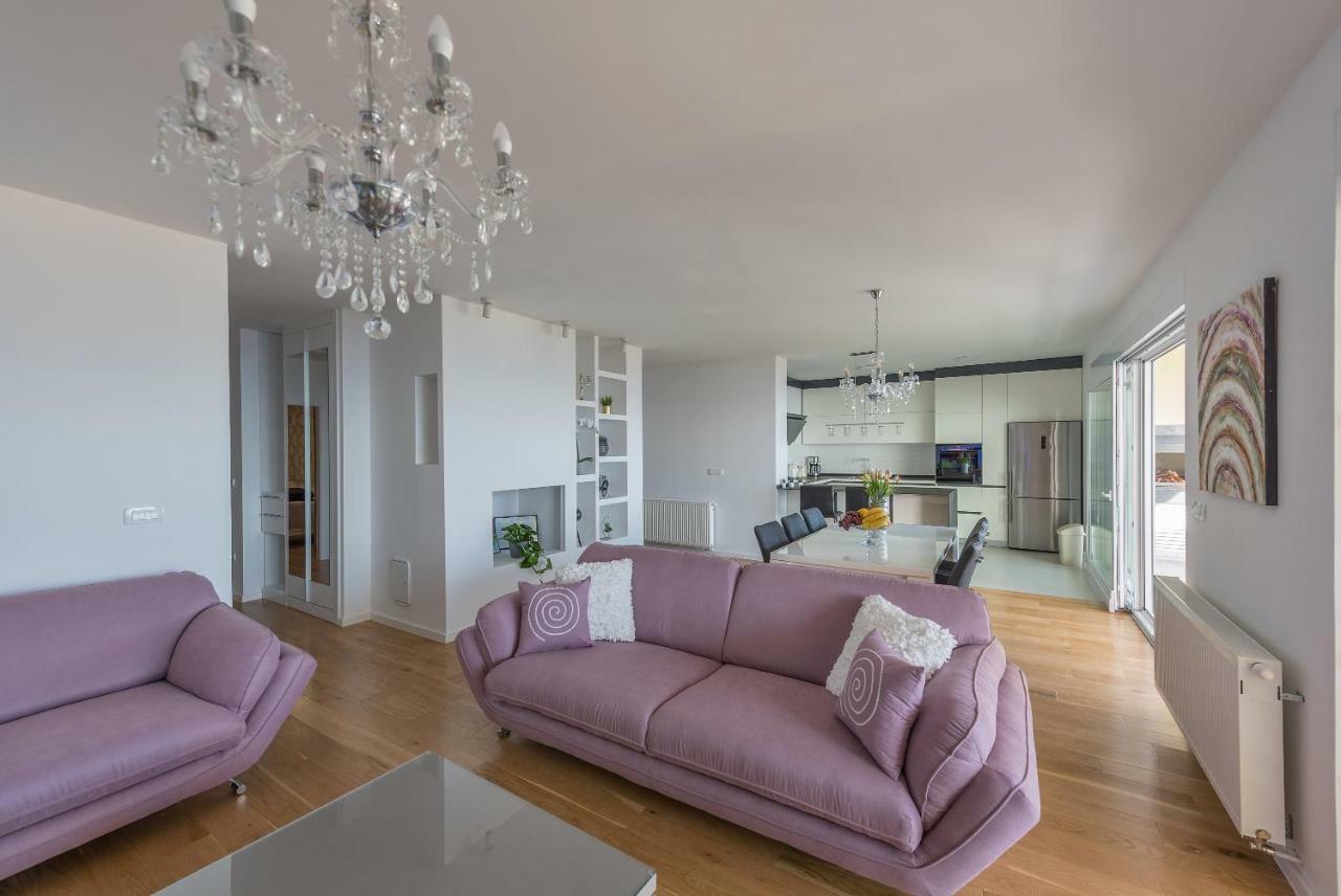 Апартаменты Penthouse Jure Макарска Экстерьер фото