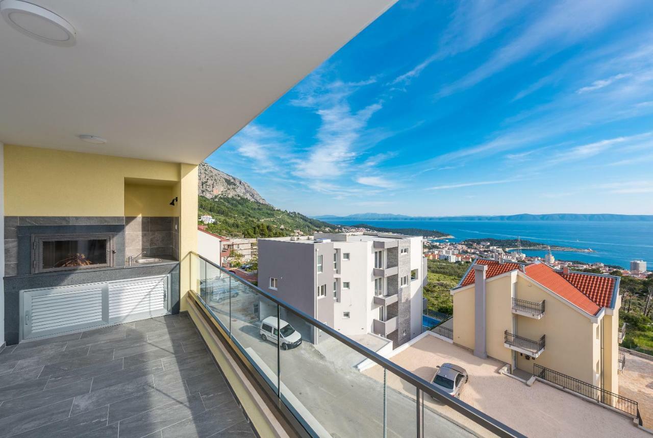 Апартаменты Penthouse Jure Макарска Экстерьер фото